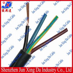 300/500V PVC Insulated PVC Sheathed Copper Flexible Cable