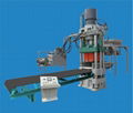 A two-way pressure hydraulic brick machine 1