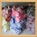 100%polyester voile material scarf color fabric dyed material