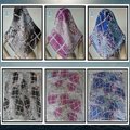 newest head shawls muslim wear polyester printed scarf