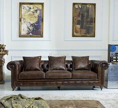 Chestfield sofa set