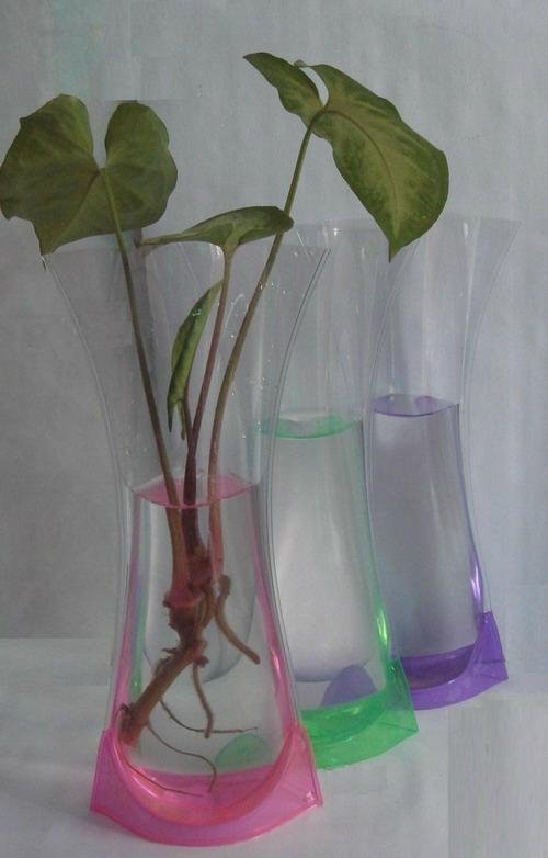  PVC Plastic Foldable Vase 2