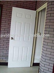 6 Steel panel door steel door with frame    