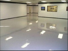 Epoxy self-level floor coating 