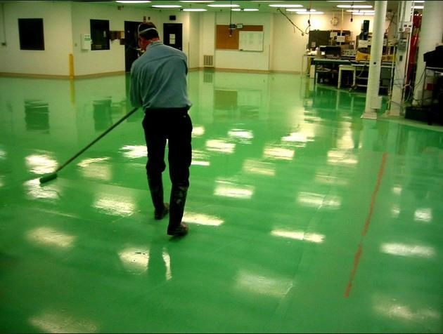 Heavy duty epoxy floor paint  2