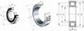 NSK NU 322EM cylindrical roller bearings