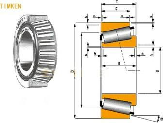 TIMKEN LM104949/LM104911 tapered roller bearings