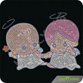 Taking Me Flying High new hotfix rhinestone babies motifs design