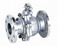 flanged floating ball valve 1