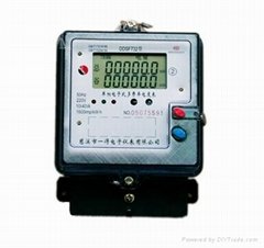 Single Phase Electronic Multi Rate Energy Meter