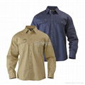 Long Sleeve Drill Shirt 4