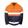  Hi-Vis Cotton Drill Reflective Jacket 2