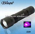 480 Lumen Portable UV Light LED Flashlight