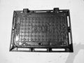 light duty square cast iron manhole cover