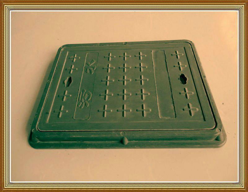 light duty square cast iron manhole cover 2