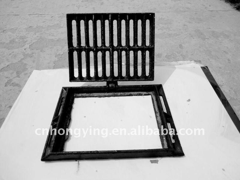 Rectangular 600 ductile iron manhole cover