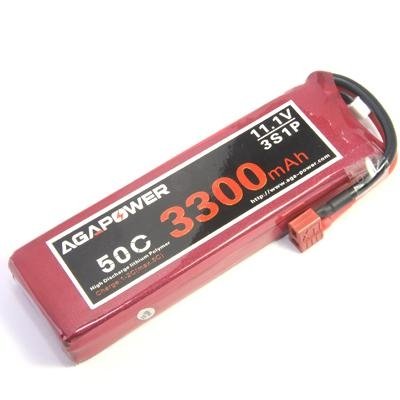 Agapower Lipo Battery with 50c 11.1v 3300mAh