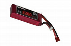 AGA 22.2V RC Lipo Battery 2200mAh 40C for Helicopter