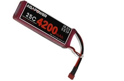 AGA 5S 4500mAh 25C RC Lipo battery for helicopter