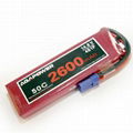 AGA Power 2600mah 50C 4s14.8v Lipo Battery for RC Helicopter 1