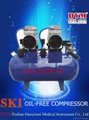 dental one for four silence oil-free air compressor  1