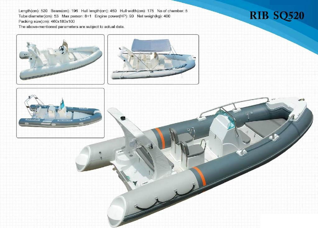 lnflatable Boat(RIB SQ520)