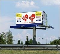 Advertising Billboard Steel Construction
