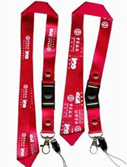 stylish pesonalised printed nylon lanyard