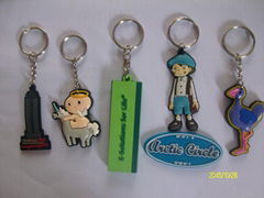 personalised pvc keychain for souvenir