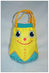 Cartoon kids tote bag