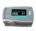 Color OLED Fingertip Pulse Oximeter 