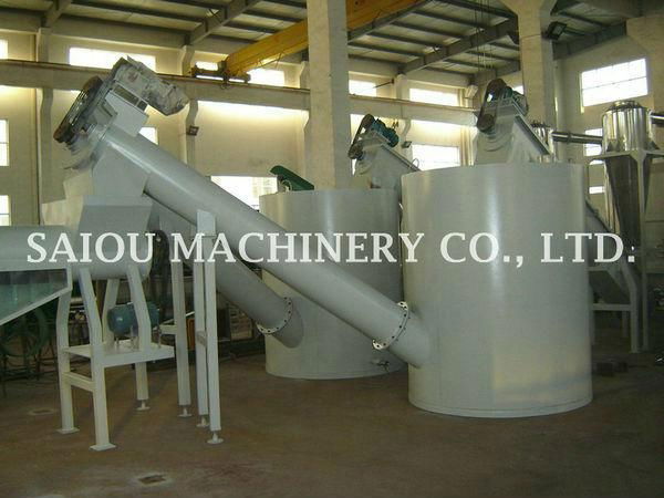 PET waste plastic recycling machine 4