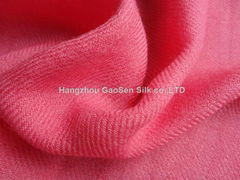 100S*60S twill worsted woven scarf silk