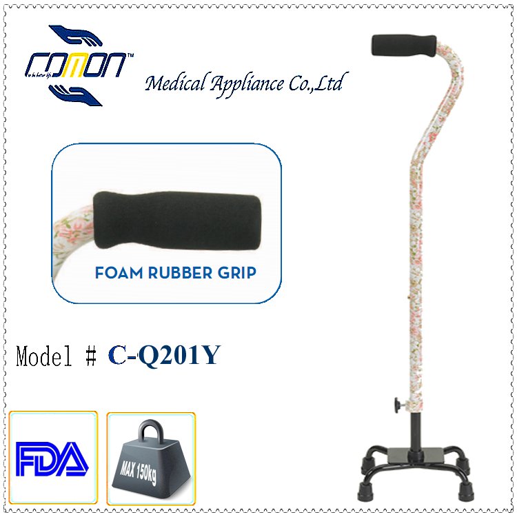 Adjustable Quad cane 