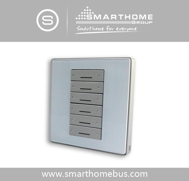 Smart-Bus 6 Button Switch Wall Panel