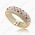 Crystal bangle&bracelet costume jewelry wholesale 1