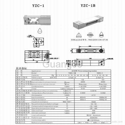 load cell for price computing scales