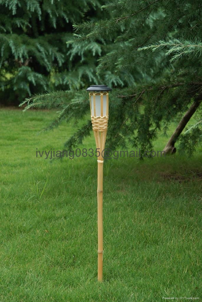 Bamboo Torch Solar Light 5