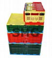 High quality multicolor foldable crate