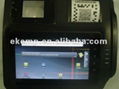 Big touch screen POS terminal for