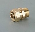 brass compression fitting for copper pipe