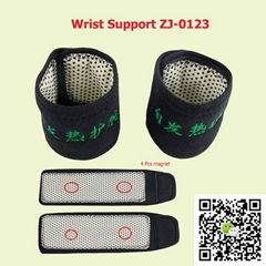 Black magnetic wrist support