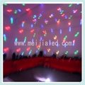  Disco DJ Stage Lighting LED Mini tri RGB Crystal Magic Ball Color Effect Light 4