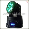 Hot seller 7pcs 4in1 led moving head rgbw wash light 1