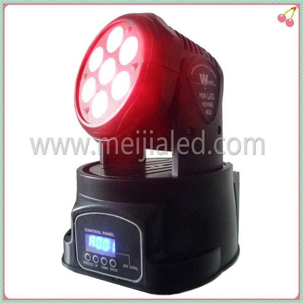 Hot seller 7pcs 4in1 led moving head rgbw wash light 3