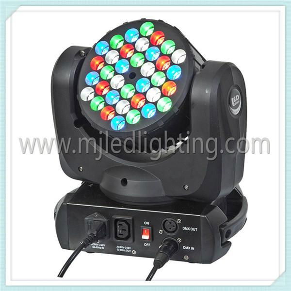 Professional 36*3W RGBW LED Moving Head Beam Light