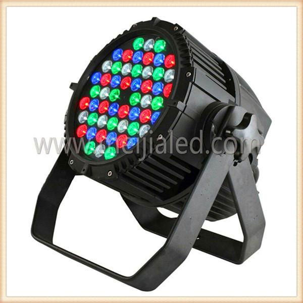 3W*54 RGBW LED waterproof par light stage led par can