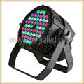 3W*54 RGBW LED waterproof par light stage led par can