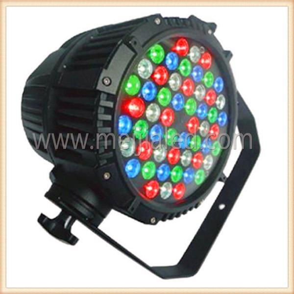 3W*54 RGBW LED waterproof par light stage led par can 3