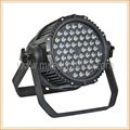 3W*54 RGBW LED waterproof par light stage led par can 5